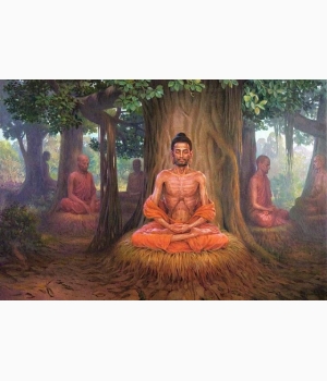 hình phật ngồi thiền